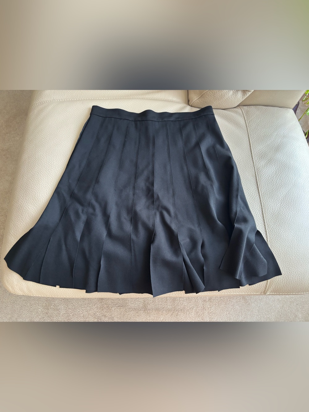 Black Pleated Circle Skirt - Women's Skater Style
